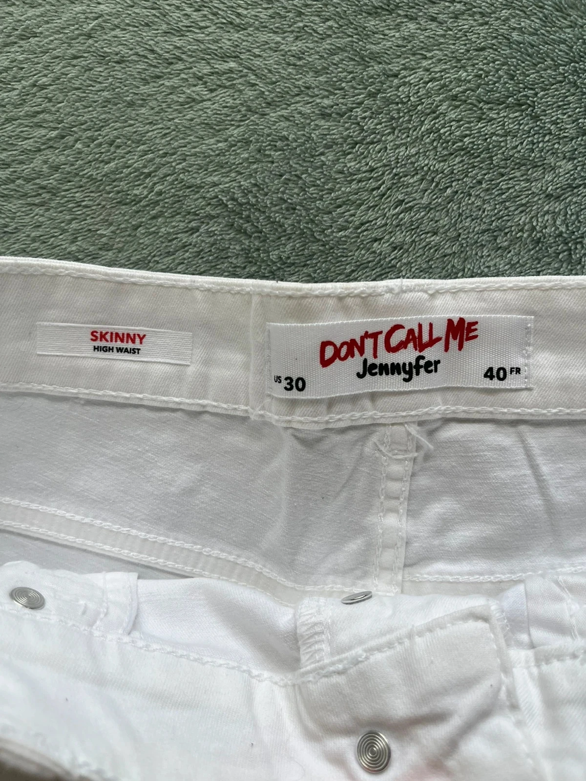 Lot of 2 Jennyfer denim shorts, Size 40 – photo 4